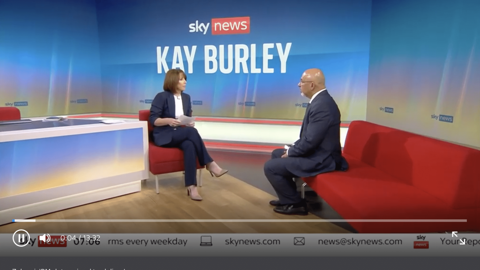 Zahawi: 'PM determined to deliver’