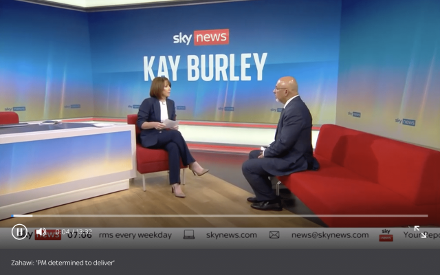 Zahawi: 'PM determined to deliver’