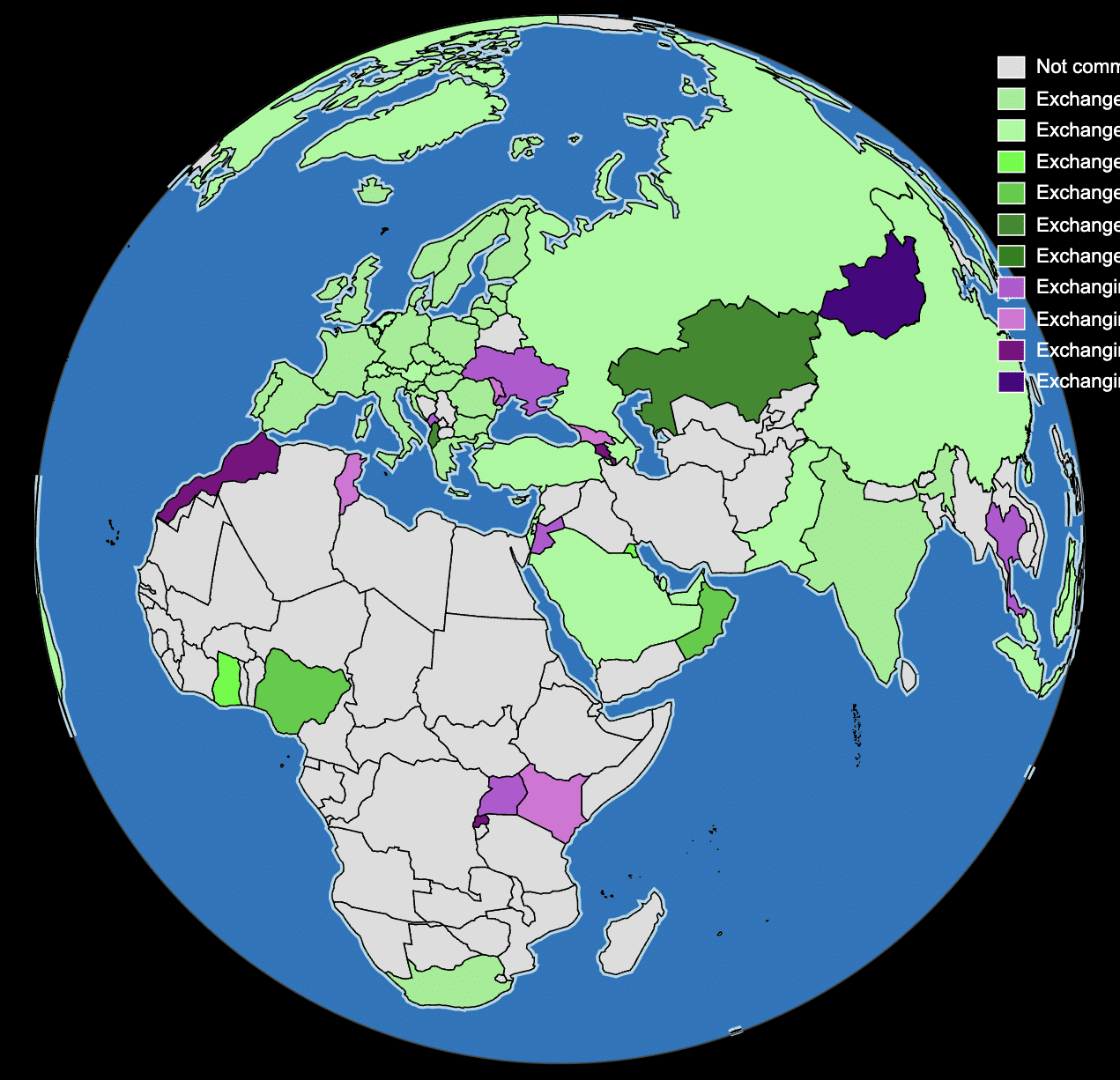 CRS implementation as at June 2023