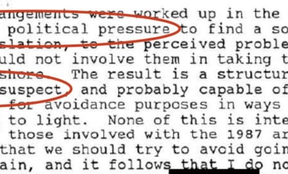 xed up in the face of

o find a solution,

Perceived problems of the ~-

BVCA that would not involve them in taking their .
e The result is a structure that is

and probably capable of

voidance purposes in ways that have

not yet come to light. None of this is intended as any

criticisn of those involved with the 1987 arrargements,

but I think that we should try to avcid gaing down the

same road again, and it follows that TO do not