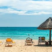 a beach holiday