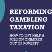 IPPR report on increasing gambling tax