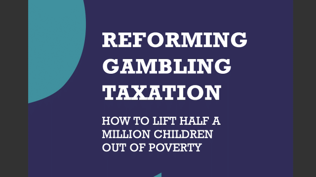 IPPR report on increasing gambling tax