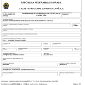 REPUBLICA FEDERATIVA DO BRASIL
CADASTRO NACIONAL DA PESSOA JURIDICA
NUMERO DE INSCRICAO A A DATA DE ABERTURA
13.685 sos0oT ao COMPROVANTE DE INSCRICAO E DE SITUAGAO | Sanroni
MATRIZ CADASTRAL
NOME EMPRESARIAL |
R AVILA EMPREENDIMENTOS IMOBILIARIOS SOCIEDADE SIMPLES LIMITADA
TITULO DO ESTABELECIMENTO (NOME DE FANTASIA) PORTE
thie DEMAIS
CODIGO E DESCRIGAG DAATIVIDADE ECONOMICA PRINCIPAL
parweers
CODIGO E DESCRIGAO DAS ATIVIDADES ECONOMICAS SECUNDARIAS.
parweers
CODIGS E DESCRIGAO DANATUREZA JURIDICA
224-0 - Sociedade Simples Limitada
LOGRADOURO NUMERO COMPLEMENTO
poenerers febetcinkiek etebiek
CEP BAIRRO/DISTRITO MUNICIPIO UF
perioeres peeeives ebteinbiek peleoeers
ENDERECO ELETRONICO, TELEFONE
HKP@HALBOUTIEKERR.COM.BR (21) 2262-6636
ENTE FEDERATIVO RESPONSAVEL (EFR)
bie
SITUAGAO CADASTRAL DATA DA SITUAGAO CADASTRAL
BAIXADA 03/04/2014
MOTIVO DE SITUAGAO CADASTRAL
Extingao Por Encerramento Liquidagao Voluntaria
SITUACGAO ESPECIAL DATA DA SITUACAO ESPECIAL
pereeeres eteeseinek
Aprovado pela Instrugao Normativa RFB n° 2.119, de 06 de dezembro de 2022.
Emitido no dia 01/02/2026 as 10:12:48 (data e hora de Brasilia). Pagina: 1/1