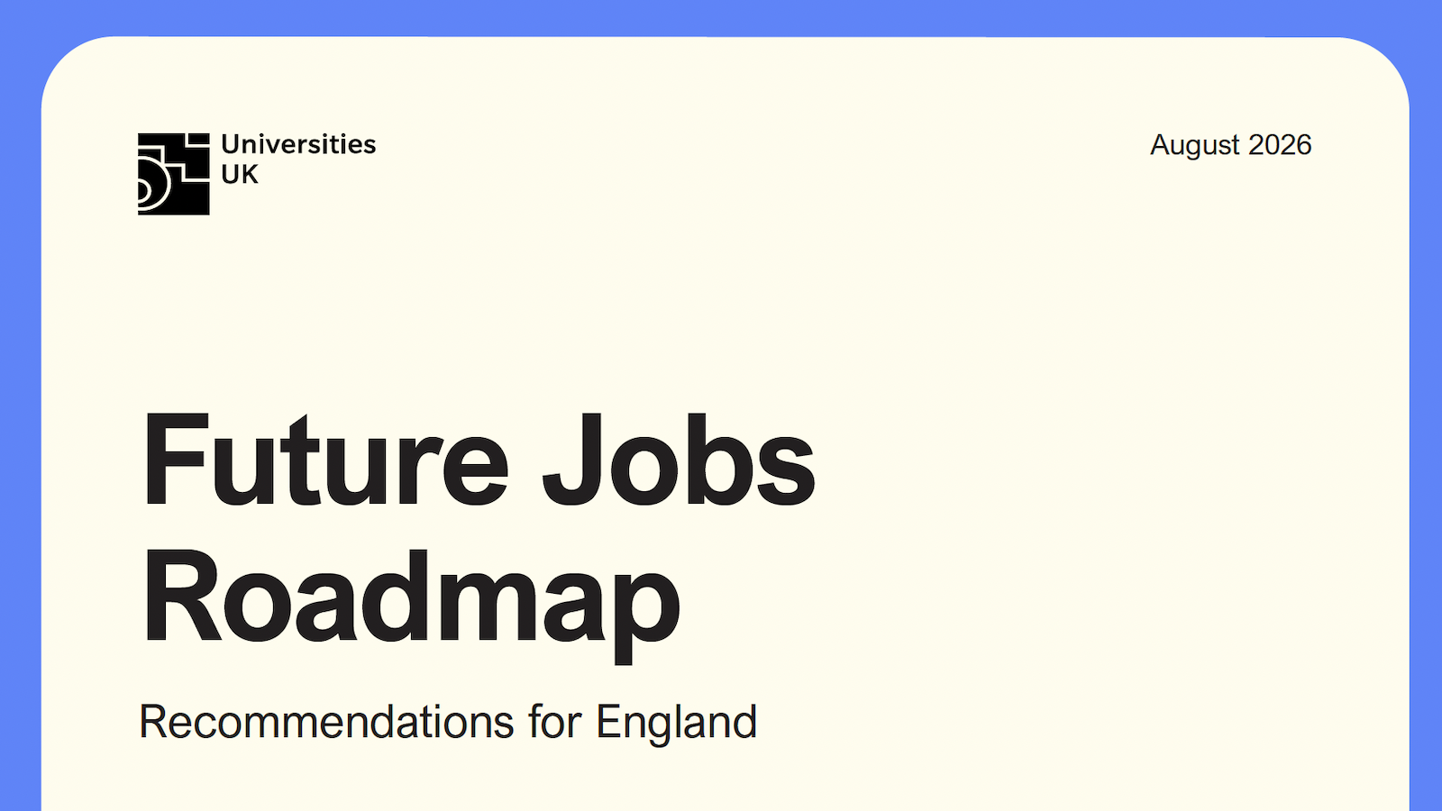 Future Jobs roadmap