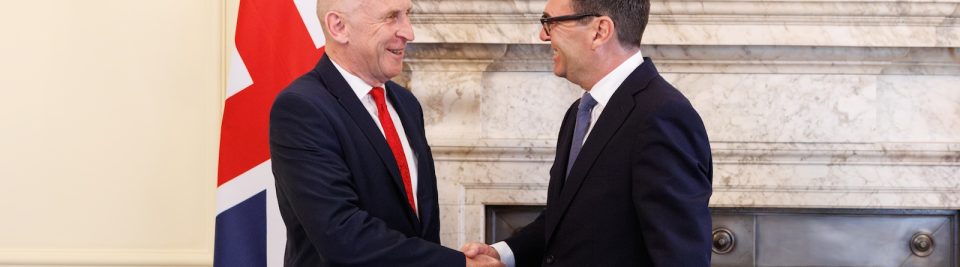 Chancellor John Healey meeting Andy Burnham