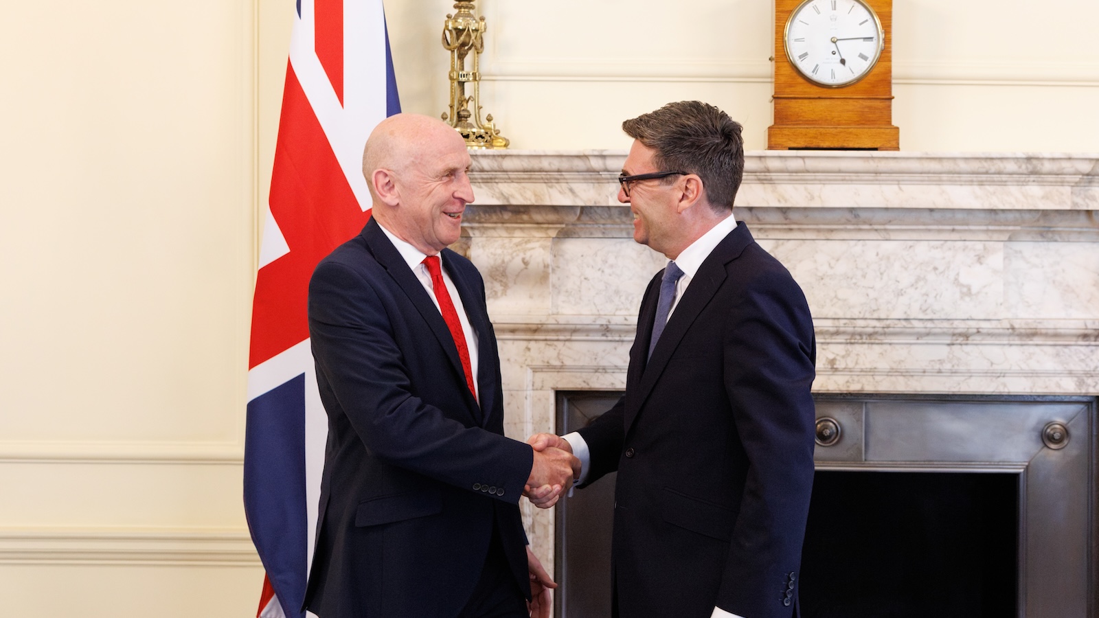 Chancellor John Healey meeting Andy Burnham